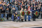At noon wreaths were laid at the ‘Tomb of the Unknown’ then onto the Pentagon 9/11 Memorial, the Vietnam Veterans Memorial, the Korean Memorial and the World War II Memorial.
