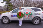 The 2012 Grand Marshall of Wreaths Across America is American Gold Star Mother President Mary Byers