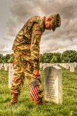 Since The Old Guard’s designation as the Army’s official ceremonial unit in 1948, they have conducted this mission annually at Arlington National Cemetery prior to Memorial Day to honor our nation’s fallen military heroes.