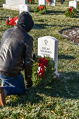 We encourage every volunteer who places a wreath on a veteran's grave to say that veteran's name aloud and take a moment to thank them for their service to our country. It's a small act that goes a long way toward keeping the memory of our veterans alive.