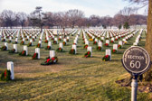 Many of the volunteers head for Section 60 where many of our Iraq, Afghanistan fallen rest.