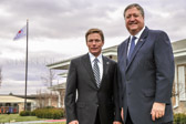 Kenneth Fisher CEO of Fisher House Foundation, Michael B. Donley, Secretary of the Air Force