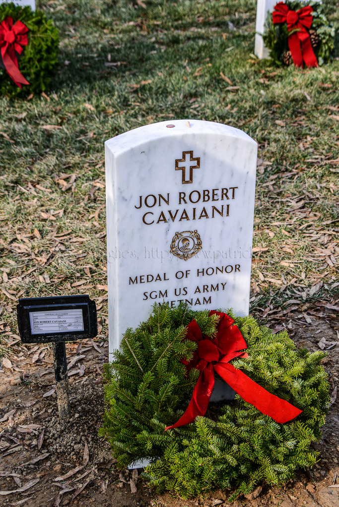 On Saturday, December 13, 2014 during Wearths Across America got to help place a wreath at Jon's gravesite.