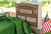 Marine Pvt Emil F. Ragucci was laid to rest next to his parents, Nicola and Carmela at Holy Sepulchre Cemetery, Philadelphia. PA