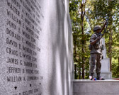 The full impact of the project is far beyond the beautiful memorial that now occupies the wooded site between Camp Lejeune and Jacksonville, NC.