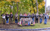 Some of the VNV M/C Veterans are also members of VFW Post 598 of Darby, PA who provided the rifles for the 21 gun salute.