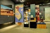 The new design has provided NM State Parks with additional valuable archive space, work space and storage space. In addition to rest rooms and office space, the major features of the new visitor center are a video room, display rooms for themed memorabilia and informational panels, a computer room and library, a conference room and space for the Foundation's gift shop.