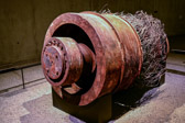This is part of an elevator motor, see description in the previous image.