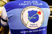 The primary purpose of the Police Unity Tour is to raise awareness of Law Enforcement Officers who have died in the line of duty.