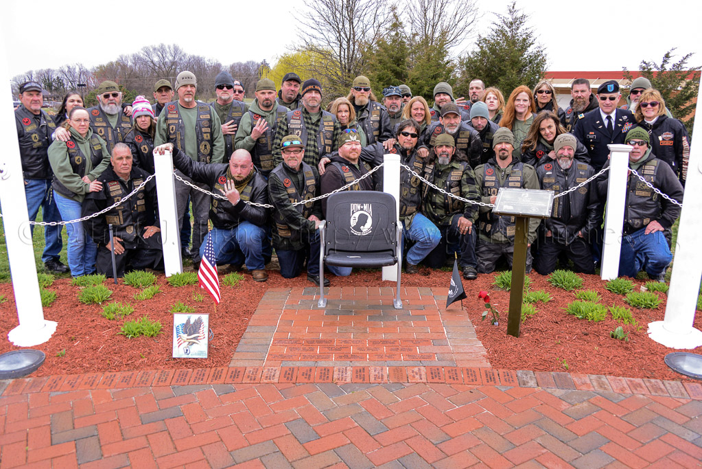 Veteran MC Clubs, Veterans and Supporters all showed up to honor our 'still missing' American servicemen.      “America’s Veteran’s are the Purchasers’ of Peace and every Veteran has earned the Right, the Absolute Right to Come Home!”  -  Michael DePaulo, USMC