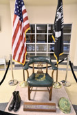“This Empty Chair will serve as an instant reminder of all the sacrifices made for 'Our Country' by these still missing American servicemen who have for too long been forgotten by all but their immediate families and close friends”.