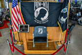 Thank You to Rommel Harley Davidson of Smyrna, DE and to Navy Veteran Erik Galinsky for  placing their Chair of Honor in their main showroom on Memorial Day, May 30 2016.