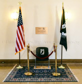 Rosemont College's POW-MIA National Chair of Honor now resides in the lobby of Good Counsel Hall where there are now 11 new classrooms; 2 science labs; a 300-seat auditorium; and offices for the college president and the dean. Today, Good Counsel houses many classrooms and a variety of administrative departments, including Residence Life, the Office of the Registrar, and the newly-established Institute for Ethical Leadership and Social Responsibility.