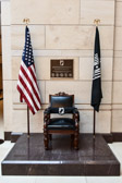 Joe D’Entremont had gotten his Massachusetts Congressman Stephen F. Lynch, 9th District ( HR-1670 ) and Senator Elizabeth Ann Warren ( S-885 ) to introduce legislation that was unanimously passed to place this POW/MIA Chair of Honor in the Capitol rotunda.<br /><br />Rolling Thunder® Inc. National Chapter paid for All expenses in placing this Chair of Honor.