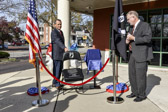 On November 15, 2017  the First Federal Credit Union in the U.S.A. unveiled their “One Empty Seat” the POW/MIA National Chair of Honor at Merck Sharp & Dohme FCU in Lansdale, PA