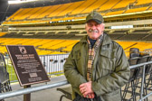 Before the start of the November 16, 2017 NFL Thursday Night Football Game vs Tennessee Titans at Heinz Field, home to the  Pittsburgh Steelers, Rocky Bleier (Vietnam Vet, four time Super Bowl Champion) helped in the dedication of their POW/MIA Chair Of Honor.