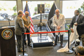 On Flag Day, June 14, 2018 former Vietnam POW Ralph Galati and Daniel D. Hendee Director/CEO, Corporal Michael J. Crescenz VA Medical Center - Department of Veterans Affairs, Philadelphia, PA  unveiled a POW-MIA National Chair of Honor at the MOH Cpl. Michael J. Crescenz VAMC located at 3900 Woodland Ave., Philadelphia, PA.