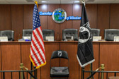 A POW/MIA National Chair Of Honor was unveiled in Winslow Township's Municipal Building on March 12, 2019.  Located at 125 South Route 73<br />Braddock, NJ  08037.