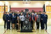 Rosely Robinson of 'A Hero’s Welcome' has been the leader in the placing of  POW/MIA National Chairs Of Honor in the State of Delaware.<br /><br />On December 16, 2019 at Smyrna High School another Chair Of Honor was unveiled by Col. Mark Hetterly USAF (Ret) and Master Sergeant John Dumas, USAF (Ret)