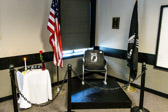 This POW/MIA Chair Of Honor resides in the Cpl. William F. Bentley Community Room at Brian's Harley-Davidson 600 S. Flowers Mill Road, Langhorne, PA 19047