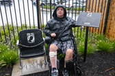 On a rainy Thursday, August 26, 2021 took Joe F. D'Entremont, founder of Rolling Thunder® Inc. Mass Chapter 1 along with his wife Donna to visit Citizens Bank new head quarters at 200 Station Drive, Westwood, MA where a POW/MIA Chair Of Honor had been unveiled on November 16, 2020.<br /><br />For some unknown reason Joe D had not been invited by his Rolling Thunder®  Chapter to this dedication?  Before suffering his stroke Joe D was personally been responsible for the placing of over One Hundred POW/MIA National Chairs of Honor in the Boston, Mass area.