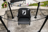“This Empty Chair will serve as an instant reminder of all the sacrifices made for 'Our Country' by these still missing  U.S. service personnel who have for too long been forgotten by all but their immediate families and some close friends”.
