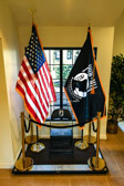 Concord Township’s POW/MIA National Chair Of Honor now resides in the lobby of their Municipal Building for all to see. <br /><br />“America’s Veteran’s are the Purchasers’ of Peace and every Veteran has earned the Right, the Absolute Right to Come Home!”  -  Michael DePaulo, USMC
