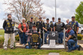 Hogs & Heroes Delaware Chapter 5 dedicates their POW/MIA Chair Of Honor At The “Home Of The Brave” April 15, 2023