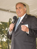PA Governor Ed Rendell, former Mayor of Philadelphia has made many visits to Stand Down.