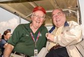 Many home town celebrities stop by to say hello to the Vets during Stand Down. Jim Murray sporting his Super Bowl ring is the co-founder of the Ronald McDonald House and a former General Manager of the Philadelphia Eagles.