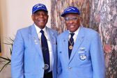 Tuskegee Airmen Eugene J. Richardson, Jr. and Henry L. Moore