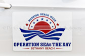 Operation SEAs the Day September 9, 2016<br /><br />Our Mission: To organize and facilitate a beach week event for our wounded soldiers and their families as a means of showing our appreciation for their service and sacrifice. It is our hope that such a community-based gesture of support will be comforting and help ease their transition back into civilian life.