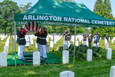 The Marines have a long-standing tradition of carrying the casket at shoulder height, which symbolizes the respect and honor given to the fallen. This practice reflects the Marine Corps' emphasis on discipline, precision, and ceremonial excellence.