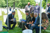 Mr. Kelly McKeague the Director of the Defense POW/MIA Accounting Agency (DPAA) makes a presentation to the family. <br />On August 19, 2019, the DPAA identified the remains of 1LT Mills, and his family received "The Call" from the Marines. To identify his remains, scientists from the Armed Forces Medical Examiner System used mitochondrial DNA (mtDNA) analysis matching his niece. Additionally, DPAA scientists used anthropological analysis, as well as circumstantial and material evidence.