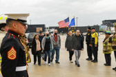 Marine Escort: SSgt Alejandro Peralta accompanied Home  Pvt. William E. Rambo