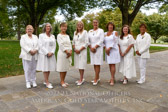 2022-2023 National Executive Board<br />Dee Thompson, Flag Guard, Annette Kirk, Sgt-at-Arms, Patti Elliott, 2nd Vice President, Sarah Taylor, National President, Pam Stemple, 1st Vice President, Robin Abbott, Treasurer, Lee-Ann Forsythe, Information & Technology Chairman, and Joyce Paulsen, Banner Guard