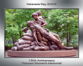 Reading of the Names - At 7 AM volunteers start the reading of names of the women who have died during and since the Vietnam War known to the Foundation. The names of military women who have died in Iraq and Afghanistan will also be read. Storytelling at the Vietnam Women's Memorial: In Their Own Words - Throughout the day, speakers at the Memorial will tell their stories. Some will be women telling their stories, others will be male veterans and families telling of the extraordinary impact the women had on them.