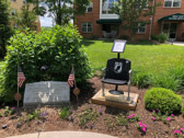 On Memorial Day, 27 May 2024 the Veterans of Maris Grove Senior Living community placed their POW/MIA National Chair of Honor.