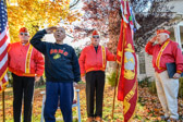 Marine Cpl. Richard Shaner was Blinded in Vietnam led us in signing the Marine Corps hymn