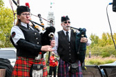 Bagpipers: Cairngorm Pipes & Drums Michelle Gallagher & Ray Exton