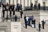 At 1030 on 14 July 2022 transfer of Hershel “Woody” Williams remains to the Capitol Rotunda.