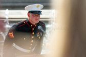 L/CPL Cedar C. Ross leads us in the Pledge Of Allegiance