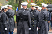 The ceremony was free and open to the public and features “The President’s Own” Marine Band, “The Commandant’s Own” Drum & Bugle Corps, the official Marine Corps Color Guard, a firing party, and four platoons of ceremonial marchers.