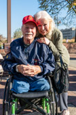 Vietnam Purple Heart Marine Dennis Best along with Loretta Swit – EMMY Award Winning Star Of M.A.S.H.