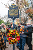 Wreath laying ceremony to honor our fallen brother and sister Marines.